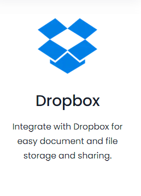 Vtiger integration dropbox