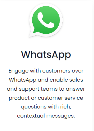 Vtiger integration whatsapp